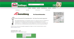 Desktop Screenshot of nadlinger.icontent.at