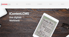 Desktop Screenshot of icontent.at